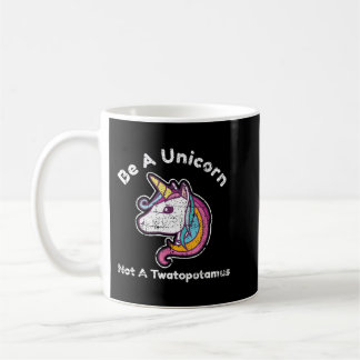 Funny Meme is een unicorn, geen Twatopotamus Koffiemok