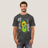Funny Meme Woah Lemonate On A Pear Teacher Music T-shirt (Voorkant volledig)
