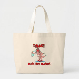 Funny Menopauze Grote Tote Bag