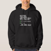 Funny  Mens Womens Christian Prayed Went Bowling   Hoodie (Voorkant)