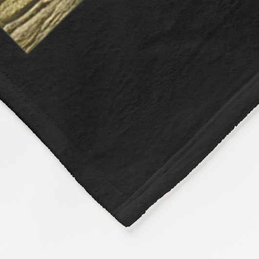 Funny Meowl Cat Owl Brainrot Cursed Internet Silly Fleece Deken (Hoek)