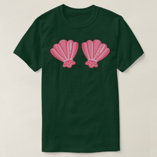 Funny Mermaid Costume T-shirt (Design voorkant)