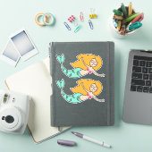 Funny Mermaid stickers (iPad Cover)