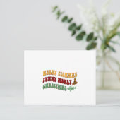 Funny Merry Fishmas kerst Feestdagenkaart (Staand voorkant)