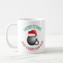 Funny Merry Fitmas en Happy New Rear