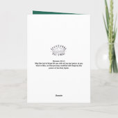 Funny Merry-kerstkaartje Kaart (Achterkant)