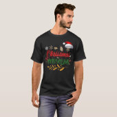 Funny Merry Kerstmis T-shirt (Voorkant volledig)