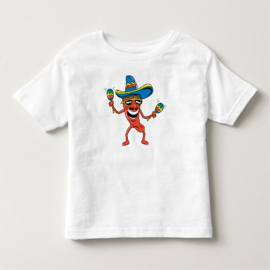 Funny Mexicaans Kinder Kinder Shirts (Voorkant)
