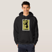 Funny Mexican Design for Graduation - La Graduada Hoodie (Voorkant volledig)
