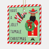 Funny Mexican gift Keramisch Ornament (Links)