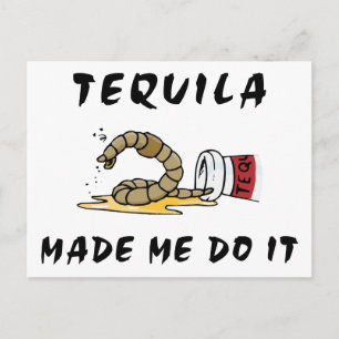 Funny Mexican Tequila Briefkaart