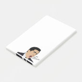 Funny Michael Scott schreeuwt tegen God geen meme Post-it® Notes (Schuin)