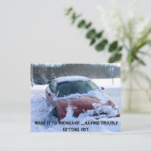 Funny Michigan Briefkaart (Staand voorkant)