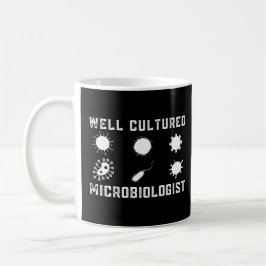 Funny Microbiology Goed gekweekte microbioloog Koffiemok