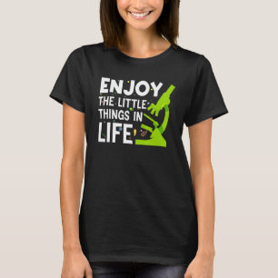 FUNNY MICROSCOPE, MICROBIOLOGISTEN BIOLOGIE NERD S T-SHIRT
