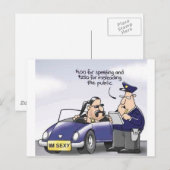 Funny Midlife Crisis Briefkaart (Voorkant / Achterkant)