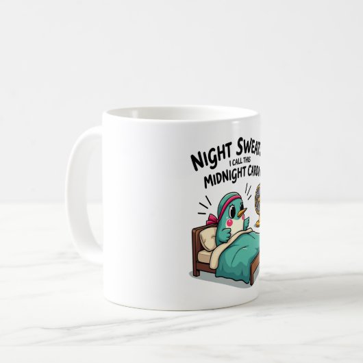 Funny Midnight Cardio Mug (Devant gauche)