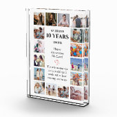 Funny Milestone Anniversary Photo Block Fotoblokken (Rechts)