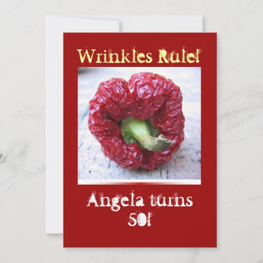 Funny Milestone Birthday Kaart (Voorkant)