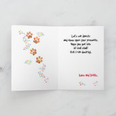 Funny Mineature Schnauzer Dog Birthday Card Donuts (Binnen)
