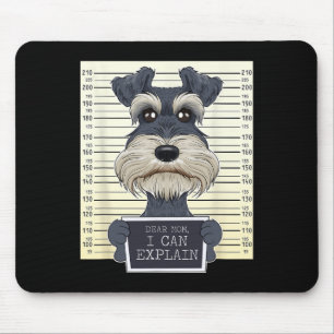 Funny Miniature Schnauzer Mam I Miniature Schnauze Muismat