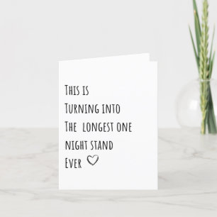 Funny Minimalist Valentines Carte Jour