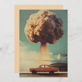 Funny Missing You Kaart (Voorkant / Achterkant)