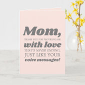 Funny Modern Retro Moederdag Kaart (Gele Bloem)