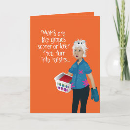 Funny Moederdag Card Kaart