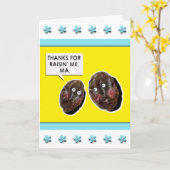 Funny Moederdag Card Kaart (Gele Bloem)