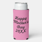 Funny Moederdag - Roze en zwart - (Seltzer Voorkant)