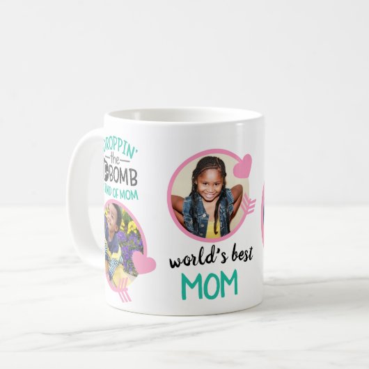 FUNNY MOM CITE UN MUG Photo - MÊME Fun tendance (Devant gauche)