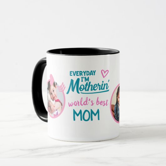FUNNY MOM CITE UN MUG Photo - MÊME Fun tendance (Devant gauche)