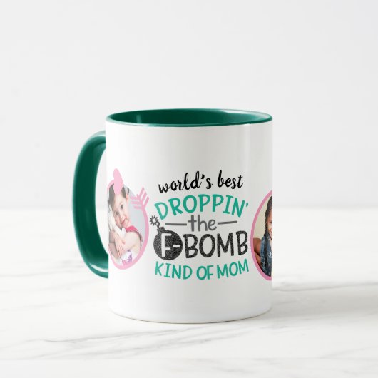 FUNNY MOM CITE UN MUG Photo - MÊME Fun tendance (Devant gauche)