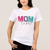 Funny Mom Life Chaos Coordinator Tri-Blend Shirt (Voorkant)