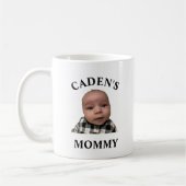 FUNNY MOM MOTHERS DAY CUSTOM BABY FACE Mug Koffiemok (Links)