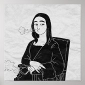 Funny Mona Lisa Poster (Voorkant)