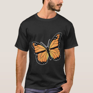 Funny Monarch Butterfly Art Mannen Vrouwen Entomol T-shirt