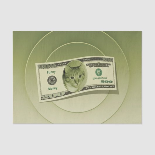 Funny Money Tissuepapier (Voorkant)