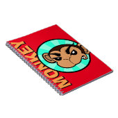 FUNNY MONKEY CARNET SPIRAL (Côté Droit)
