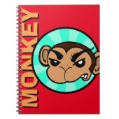 FUNNY MONKEY CARNET SPIRAL (Devant)