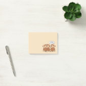Funny Monkey Cartoon Design Post-it® Notes (Kantoor)