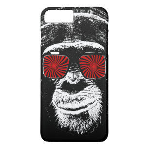 Funny monkey 	iPhone 8 plus / 7 plus hoesje