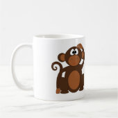 Funny monkey koffiemok (Links)