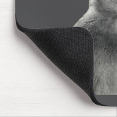 Funny Monkey Meme With Retro Odore Humor Art Style Muismat (Hoek)