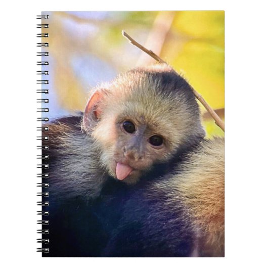Funny Monkey Notitieboek (Voorkant)