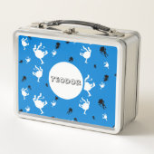 Funny Monkey Personalized Metal Lunch Box (Voorkant)