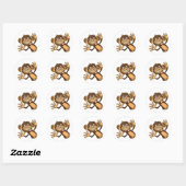 Funny Monkey Stickers (Vel)