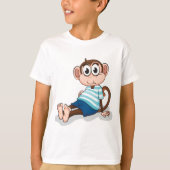 Funny Monkey T-shirt (Voorkant)