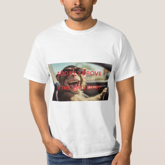 Funny Monkey TSHIRT (Voorkant)